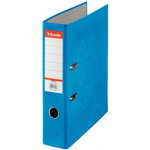 Biblioraft din carton prespan, 7.5cm, albastru, ESSELTE Rainbow
