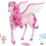 Mattel Barbie Un vârf de lumini și sunete magice PegasusHLC40, Mattel