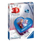 Puzzle 3D Cutie Inima Frozen, 54 Piese