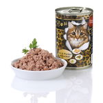 O'CANIS Hrana umeda pentru pisici adulte, cu prepelita, curcan si ulei de somon 400 g, O'CANIS