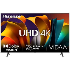 Televizor Hisense 50A6N 127cm 50inch 4K Ultra HD Smart Wi-Fi 300 cd/m² Negru