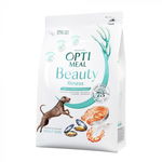 Optimeal Beauty Fitness Holistic fara cereale, pe baza de fructe de mare pentru caini adulti de toate rasele, 10 kg, OPTIMEAL