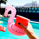 Suport Gonflabil pentru Doze de Băutură Flamingo Wagon Trend, Mix