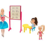 Set Globo Bimbo - Trei papusi la scoala sau la veterinar cu accesorii, Globo