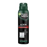 Deodorant antiperspirant spray Garnier, Action Control, pentru barbati, 150 ml
