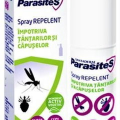 SantaDerm ParasiteS spray repelent impotriva tantarilor si capuselor - 100ml Vitalia K, 