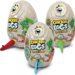 Ou surpriza Crackin' Eggs Jurassic Friends cu figurina de plus dinozaur, 26 cm