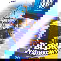 Bloc de desen 120g/m2 A3, 20 foi, Astra