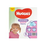 Scutece Pants Soft Comfort Girl Nr. 6, 15-25 kg, 60 bucati, Huggies