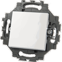 Intrerupator cap cruce 10A Gewiss Dahlia GW35015W, GEWISS