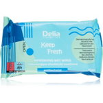 Delia Cosmetics Keep Fresh Antibacterial Servetele umede cu efect revigorant 15 buc, Delia Cosmetics