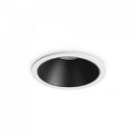 Spot incastrabil LED GAME rotund, alb, negru, 11W, 1000 lm, lumina calda (3000K), 192277, Ideal Lux, Ideal Lux