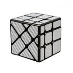 Cub Magic 3x3x3 Moyu Unequal Fisher fibra de carbon silver, 153CUB-1, BV