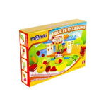 Set plastilina de modelat Momki, Fructe si legume, Confort Online Concept