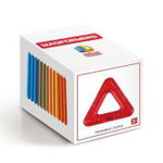 Joc magnetic de constructie Triagle Set, 12 piese in forma de triunghi, Magformers, 