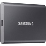 SSD Extern Samsung, 500GB, USB 3.1, Gray, Samsung