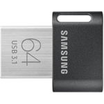 Memorie USB SAMSUNG FIT Plus MUF-64AB/APC, 64GB, USB 3.1, negru