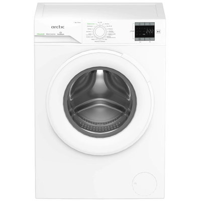 Masina de spalat rufe Arctic APLM1WFSU18210W, 8 kg, 1200 RPM, Clasa A, Silent Inverter, ExtraSteam, SaveInAll, Alb