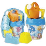 Rucsac plaja cu accesorii incluse Happy Fish, Androni Giocattoli