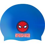 Casca de inot din silicon Spiderman, Seven, Albastru
