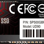 SSD Silicon Power UD90, M.2-2280, PCIe, Gen 4x4 NVMe, 500GB