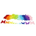 Set de 150 de fluturi colorați din fetru autoadeziv - între 2,5 - 7 cm, edituradiana.ro
