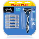 Set aparat de ras Wilkinson Sword Hydro 5 Protection Regular, barbati, 13 rezerve incluse, Wilkinson