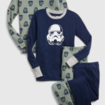 Set de pijama cu imprimeu Star Wars - 4 piese