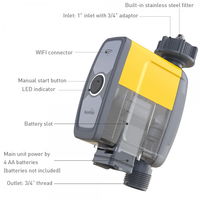 Programator irigatii automat cu timer/tempozitator si Hub WIFI Programator irigatii automat cu timer/tempozitator si Hub WIFI