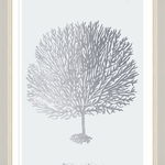 Tablou Framed Art Silver Coral III