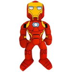 Figurina de plus cu sunete Iron Man Marvel, 20 cm