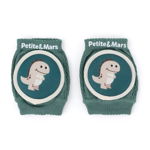 Genunchiere cu pernute PetiteMars cu elastic 13x10 cm 6 luni+ verde, PetiteMars