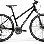 Bicicleta de Trekking/Oras Femei Merida Crossway 500 Lady Negru/Argintiu 22/23, Merida