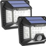 Lampa externa LED Blitzwolf BW-OLT4 cu senzor amurg si crepuscul, 1200mAh (2 buc), Blitzwolf