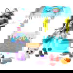 Set Enchantimals by Mattel papusa Hawna Husky, figurina Whipped Cream si accesorii, Enchantimals