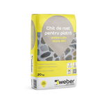 Chit de rosturi piatra naturala Weber, bej, interior/exterior, 20 kg