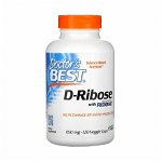 D-Riboza (BioEnergy Ribose), 850 mg, Doctor s Best, 120 capsule
