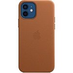Husa Apple iPhone 12/12 Pro Leather Case with MagSafe Saddle Brown