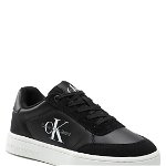 Calvin Klein Jeans Sneakers Classic Cupsole Laceup Su-Lth YW0YW00774 Negru