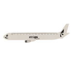 Riglă Strigo plastic Avion 15 cm SSC365, Strigo