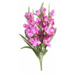 Buchet de flori artificiale gladiole roz intens 57 H