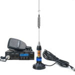 Kit Statie radio CB Albrecht AE 5290XL + Antena CB Midland LC59 cu magnet