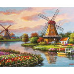 Puzzle Art Puzzle - Windmills, 1.000 piese (Art-Puzzle-4354), Art Puzzle