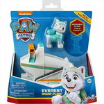 Set figurina cu vehicul Paw Patrol - Everest Snow Plow