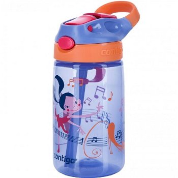 Contigo Sticla de apa pentru copii Contigo Gizmo Flip 420ml (Wink Dancer Lila) [AUTOSPOUT], Contigo
