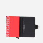 Secrid Miniwallet Matte MM-Black & Red, Secrid