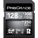 Card memorie SDXC UHS-II ProGrade Digital 128GB V90 R300 W250, Prograde