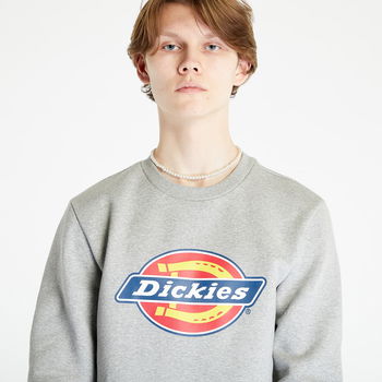 Dickies Icon Logo Sweatshirt Grey Melange, Dickies