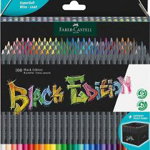Set 100 creioane colorate - Black Edition, Faber-Castell