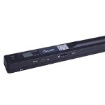 Scanner Portabil iScan Mini de 900DPI cu Ecran LCD, JPG/PDF, Tip A4, Carti, Reviste, Ziare